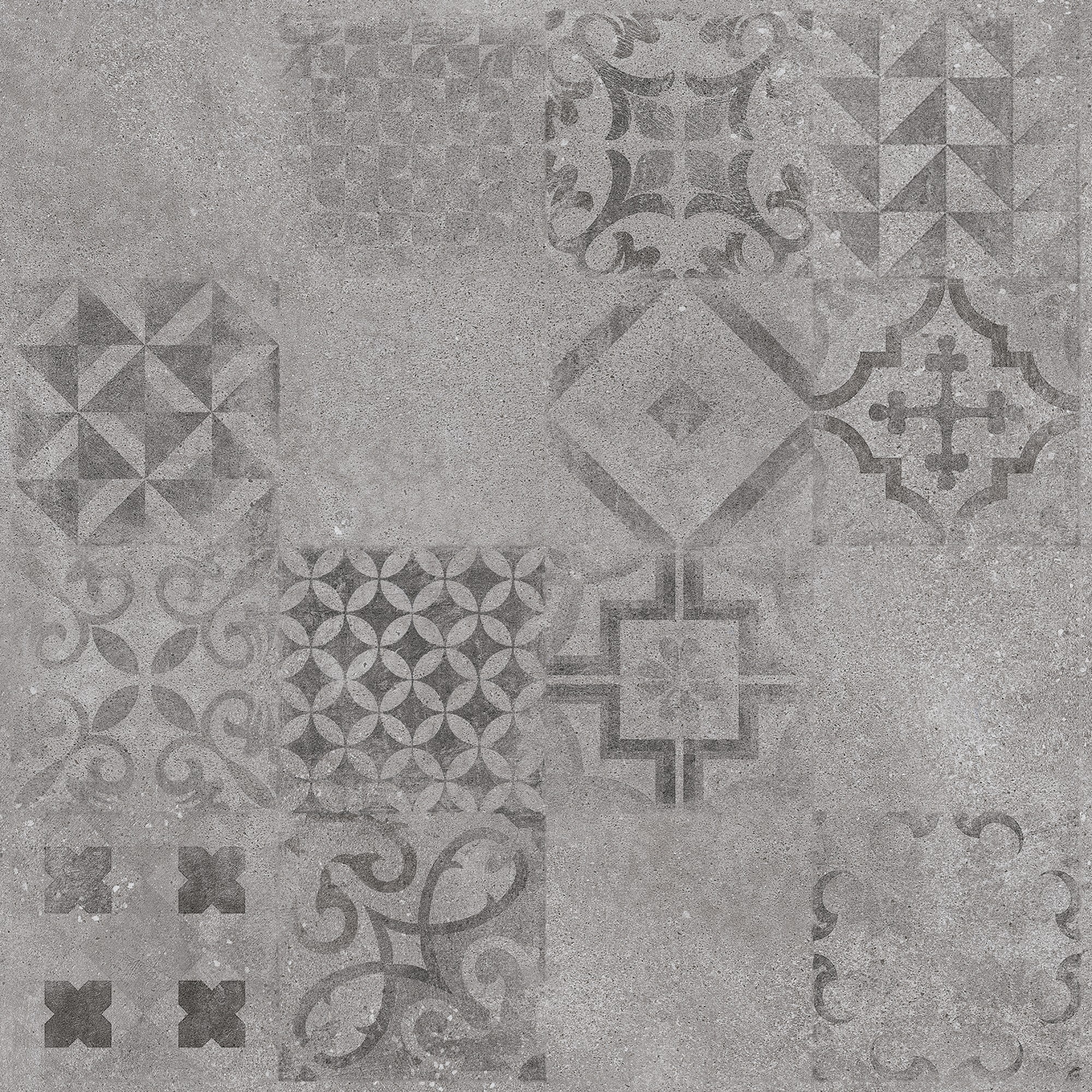 Dekor Made by Rako SOLID 60×60 cm šedá DAK62486
