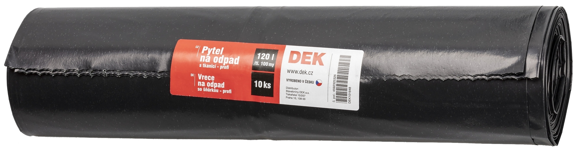 Pytle na odpad 100 µm 10 ks