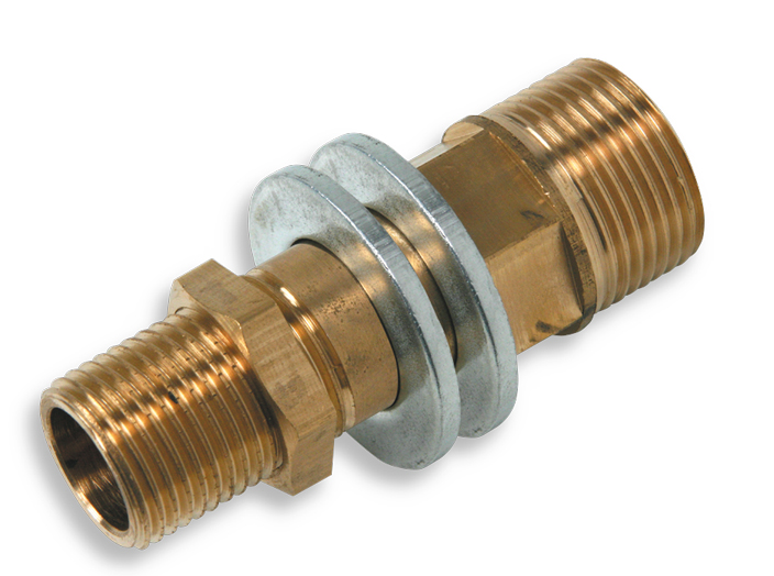 Prodloužení mosazné Novaservis 1/2"×3/4" 95 mm