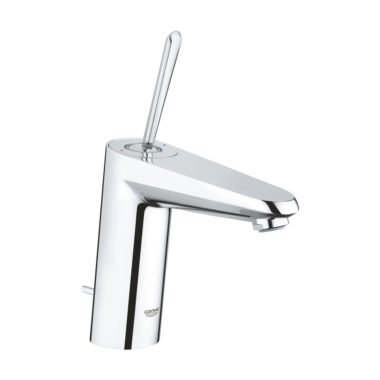 Levně Baterie umyvadlová stojánková Grohe Eurodisc Joy velikost M chrom 23427000