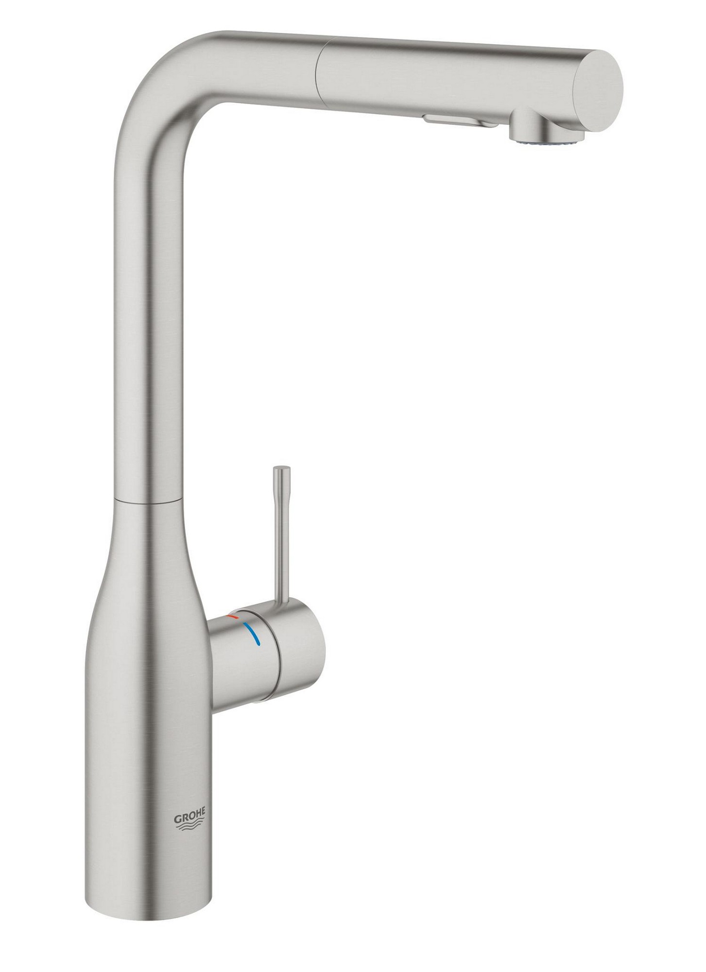 Baterie dřezová stojánková Grohe Essence SuperSteel 30270DC0