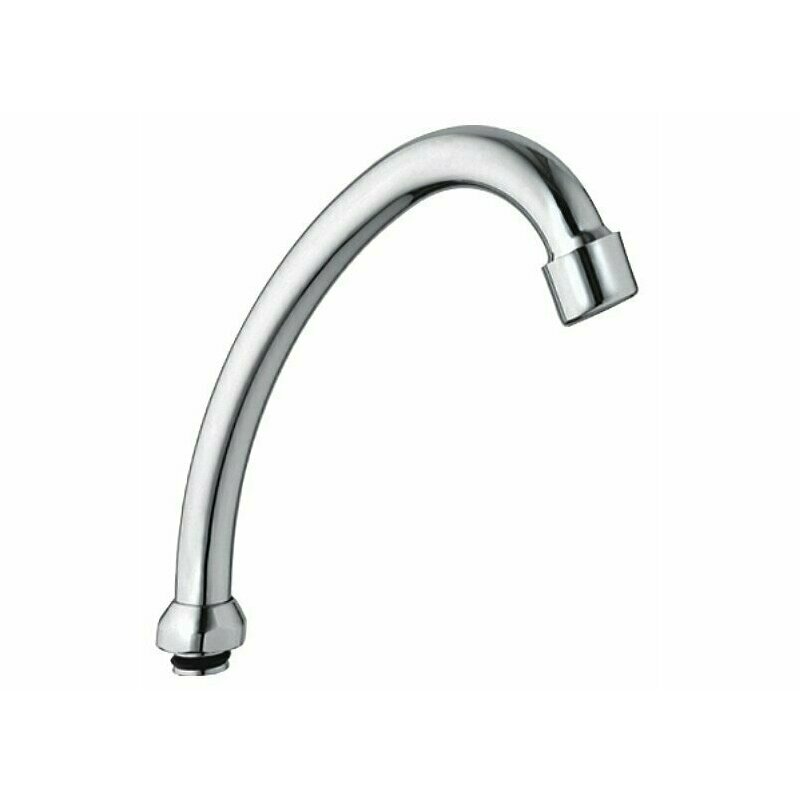 AQUALINE Ramínko k baterii Aqualine typ-J kulaté 135 mm chrom
