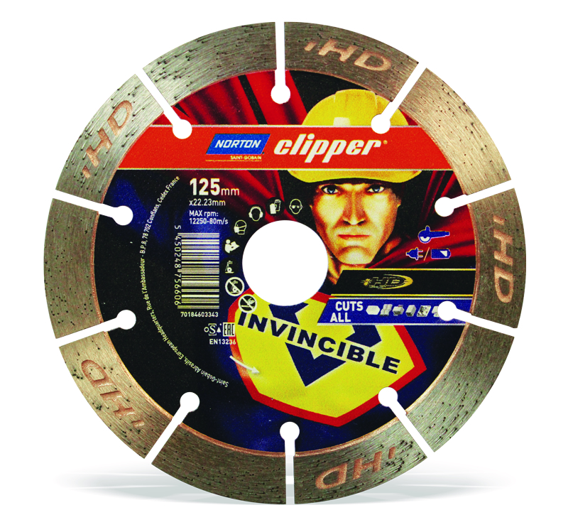 Kotouč řezný DIA Norton Invincible 125×22,23 mm