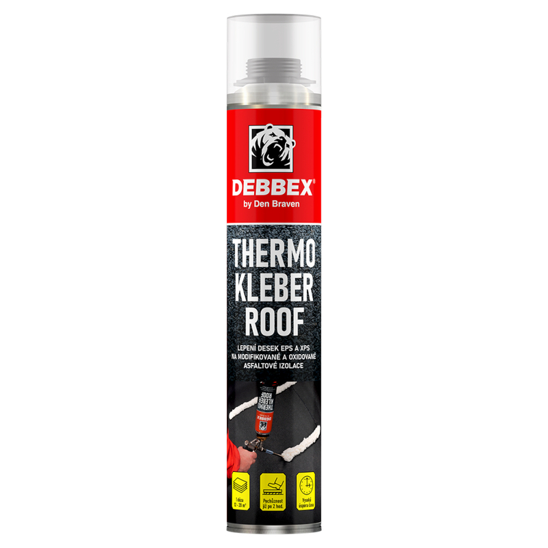 Lepidlo na polystyren Den Braven Thermokleber Roof 750 ml