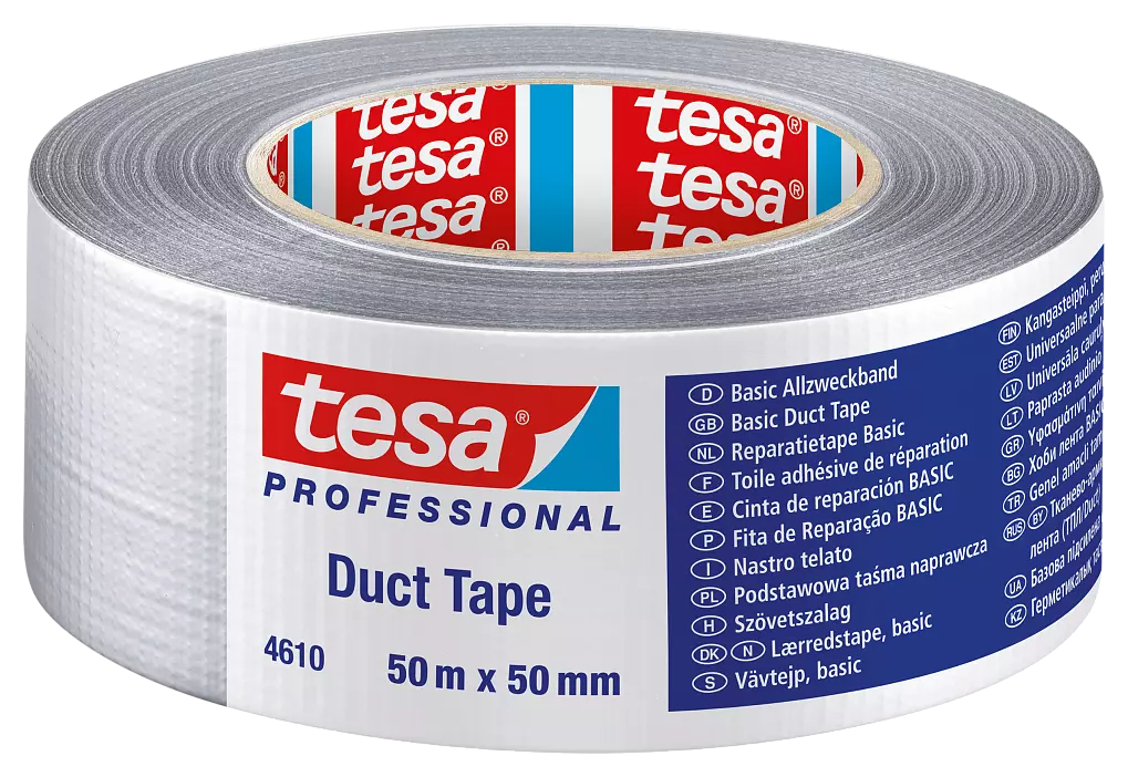 Páska opravná Tesa 4610 50 mm/25 m stříbrná