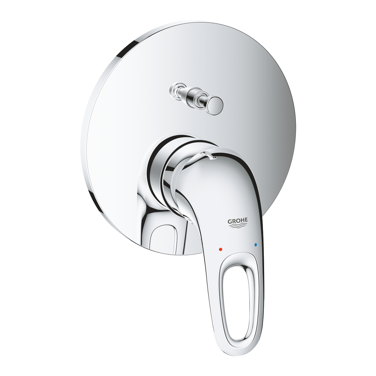 Levně Baterie podomítková Grohe Eurostyle 2-cestná chrom 24049003
