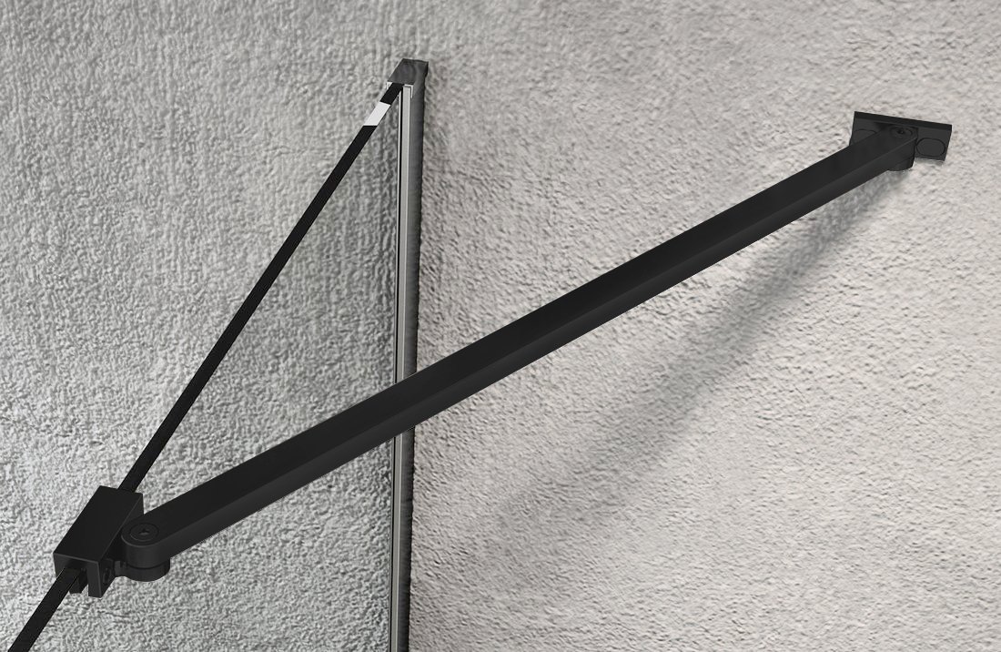 Vzpěra rohová Gelco Vario 650 mm černá matná