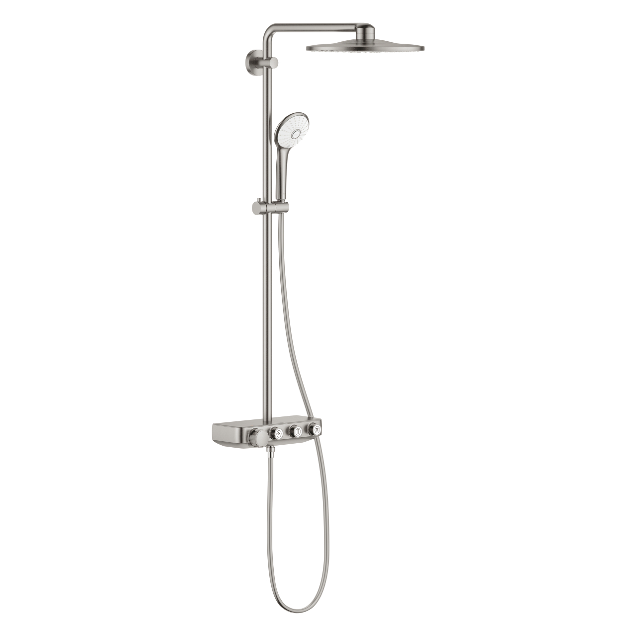 Systém sprchový termostatický Grohe Euphoria SmartControl System 310 Duo SuperSteel 26507DC0