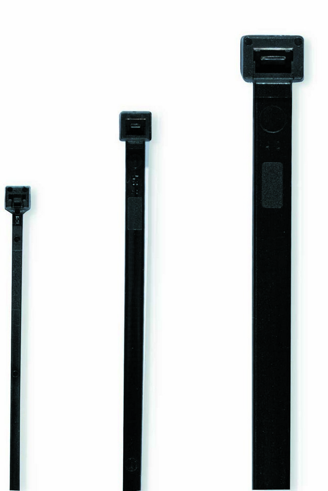 Páska vázací Cimco UV 200×3,5 mm černá 100 ks