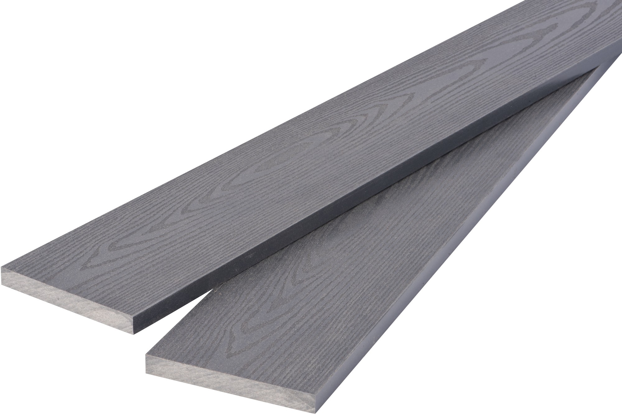 Plotovka dřevoplastová ST Dřevoplast šedá 14×120×1 200 mm