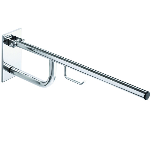 Úchyt sklopný Bemeta Help s držákem TP 850 mm s krytkou nerez lesklý