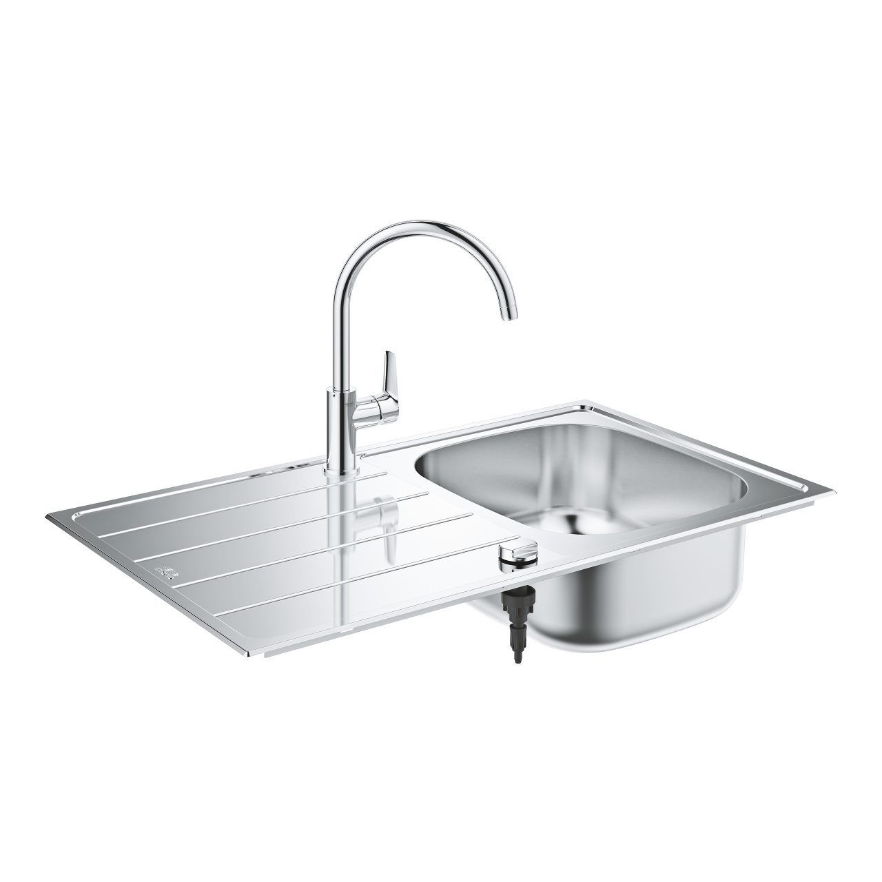 Set dřezu a baterie Grohe Bau 31562SD1