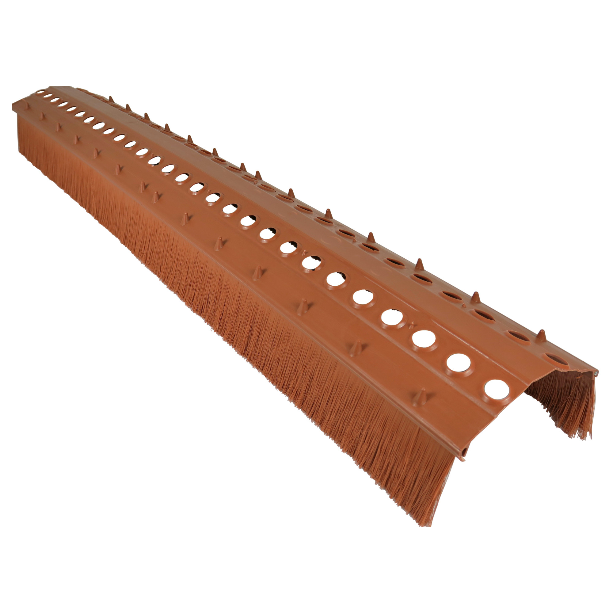 Větrací pás hřebene ERGO cihlově červená 70×195 mm