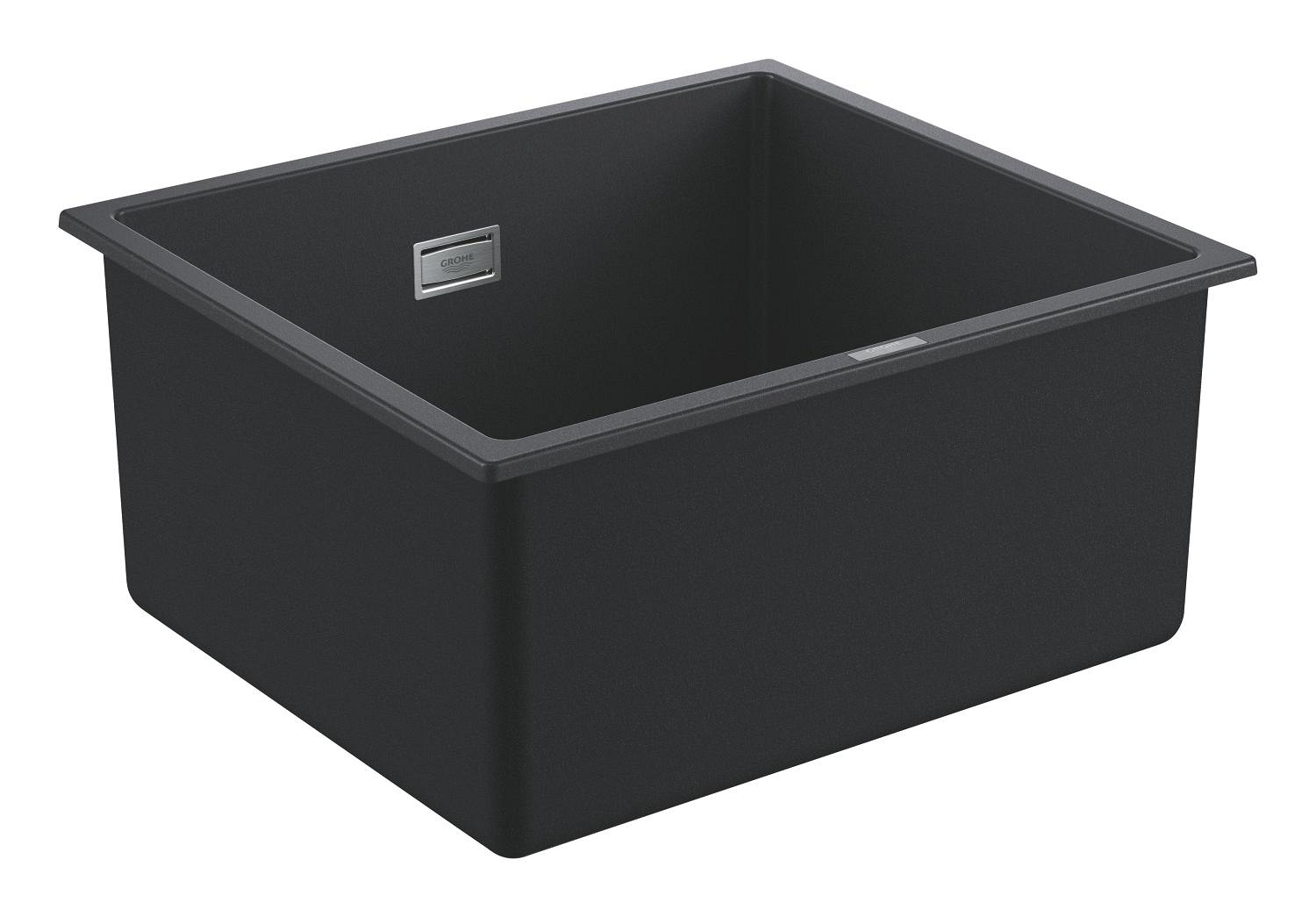 Dřez kompozitní Grohe K700U 457×406 mm granitová černá 31653AP0
