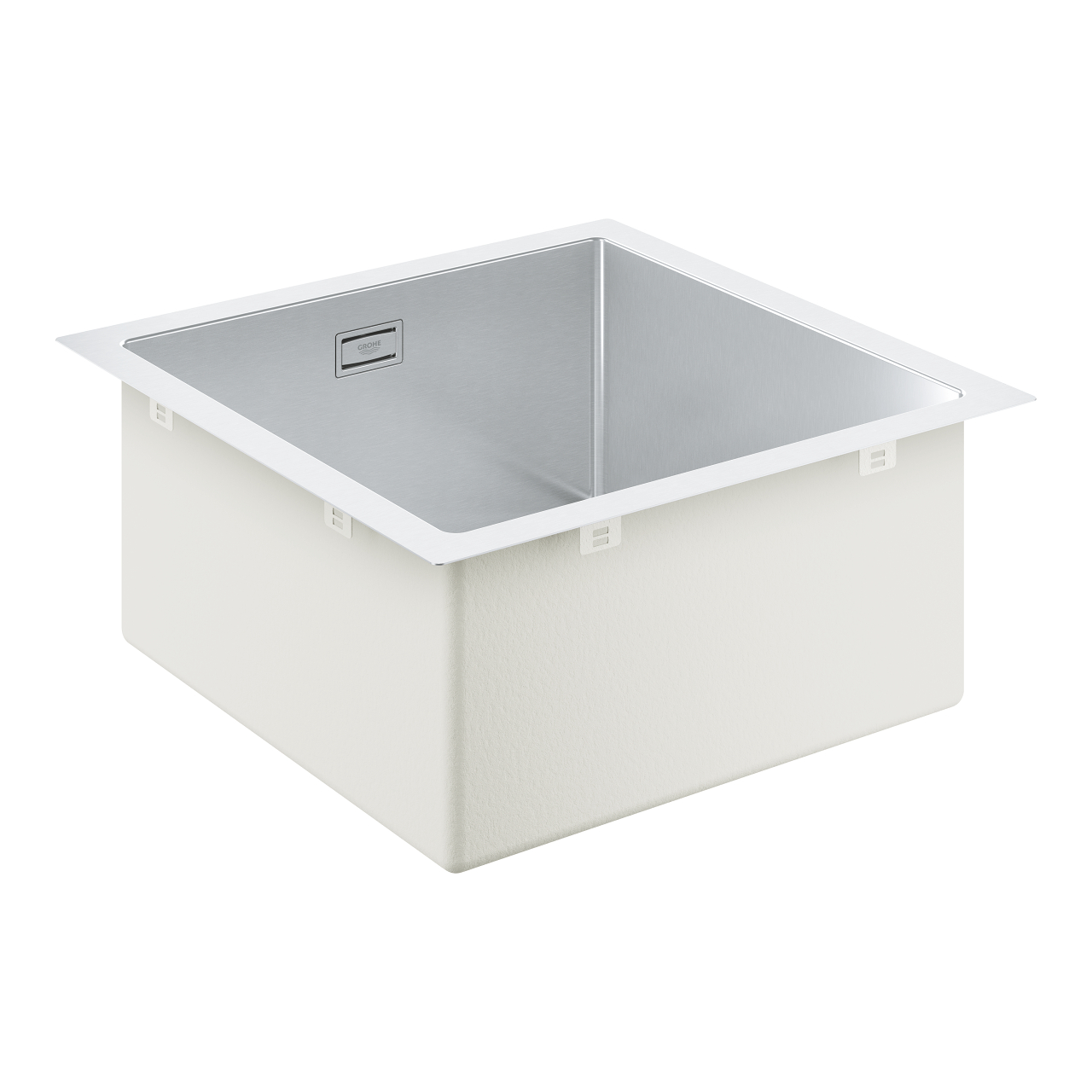 Dřez nerezový Grohe K700 464×464 mm kartáčovaná nerez 31578SD1