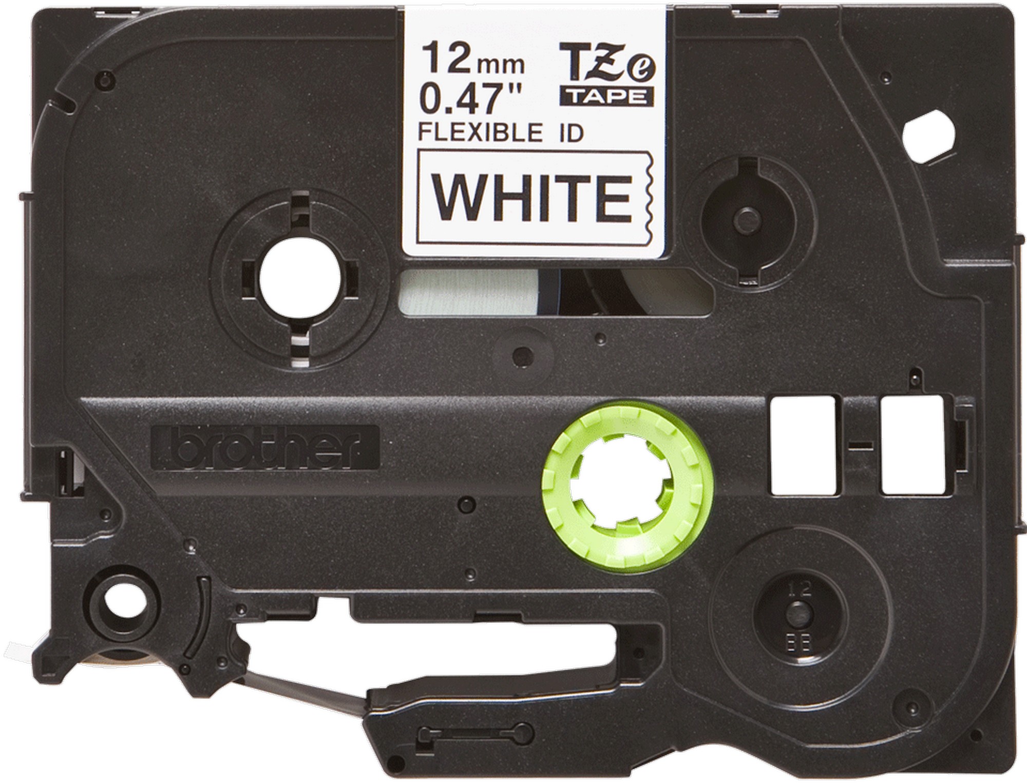 Levně Páska náhradní Brother TZEFX231 12 mm bílá
