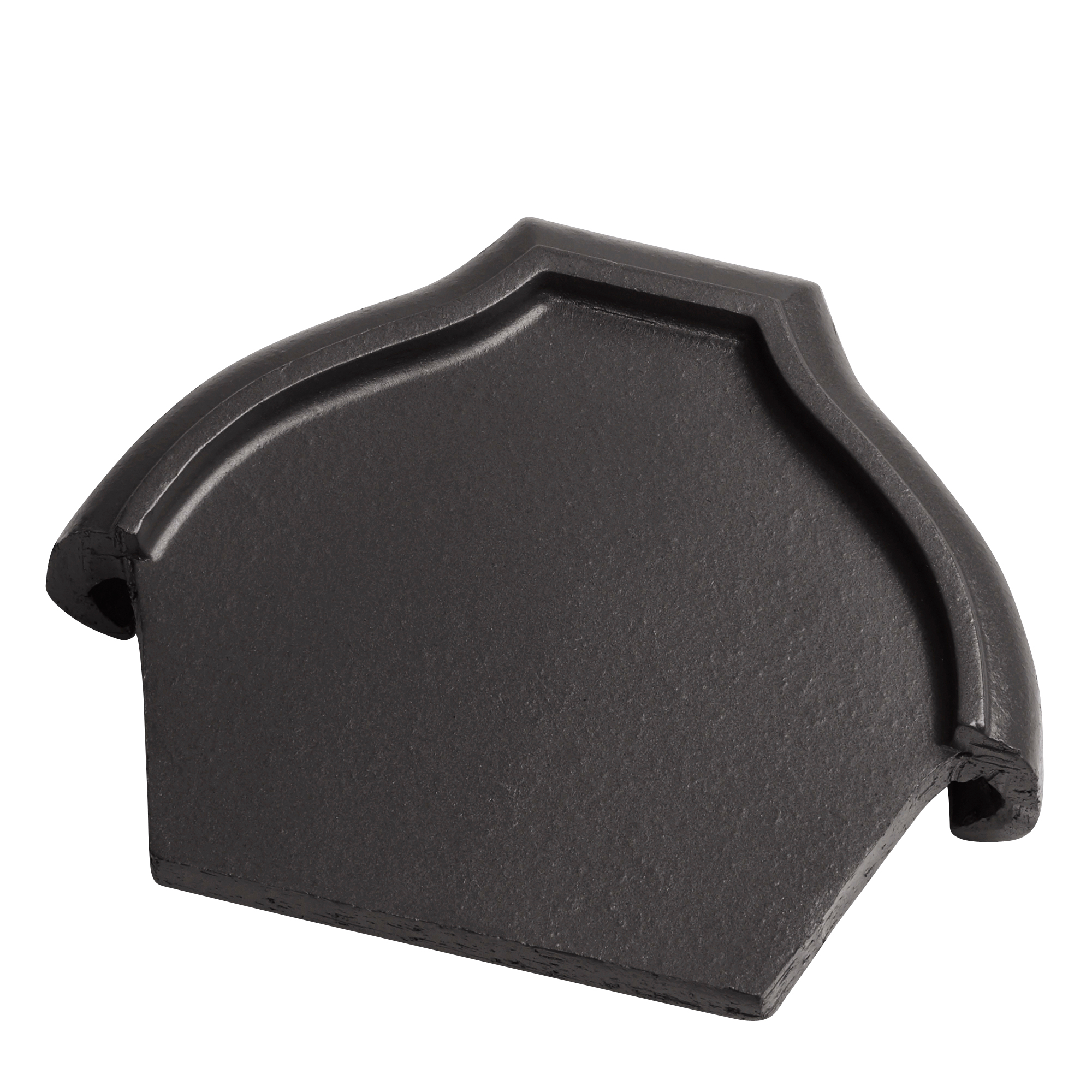 Ukončení hřebene vrchní 21 cm Tondach engoba černá Stodo