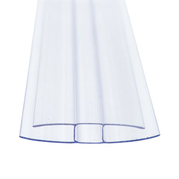 Profil H spojovací plastový čirý 8 mm délka 6 m