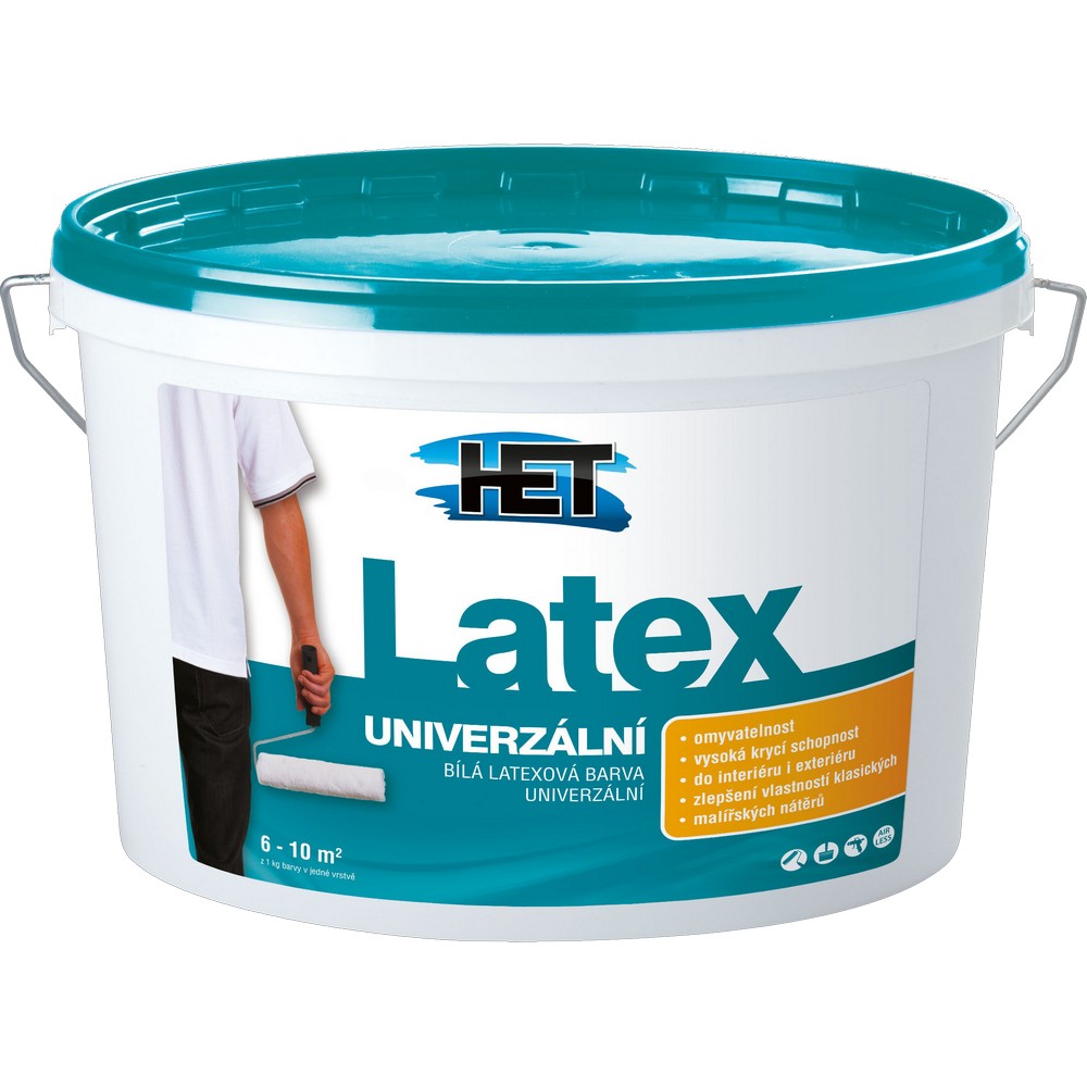 Barva latexová HET Latex univerzální bílý 15 kg