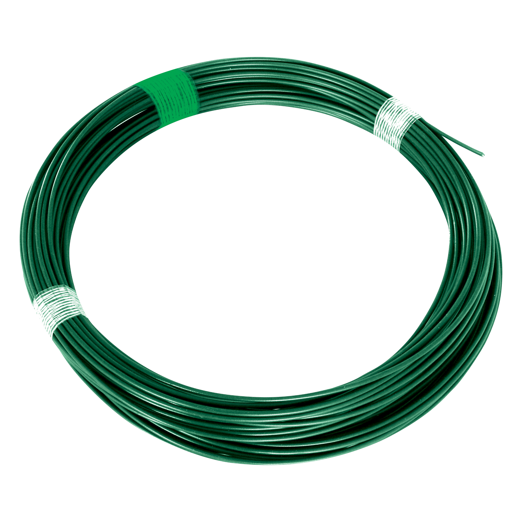 Levně Drát napínací Ideal Zn + PVC zelený průměr drátu 3,40 mm 26 m/bal.