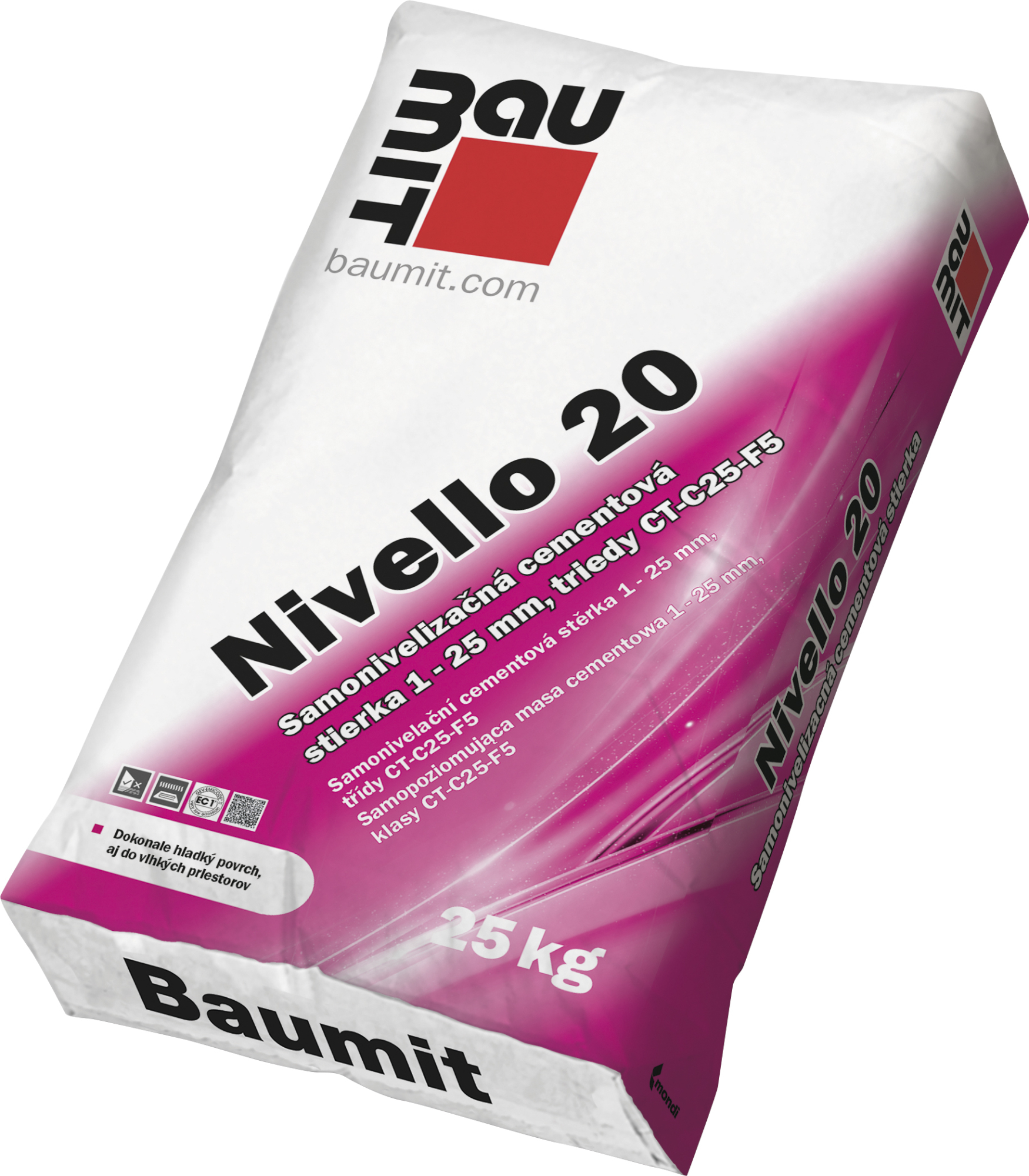 Hmota samonivelační Baumit Nivello 20