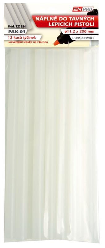 Lepidlo tavné PAK 01 11 mm transparetní