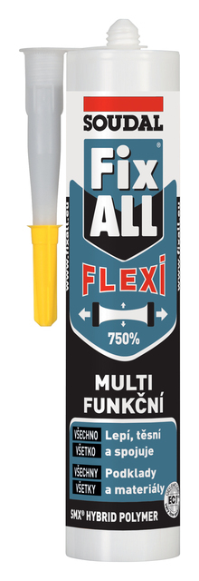 Tmel lepicí Soudal FIX ALL FLEXI bílý 290 ml