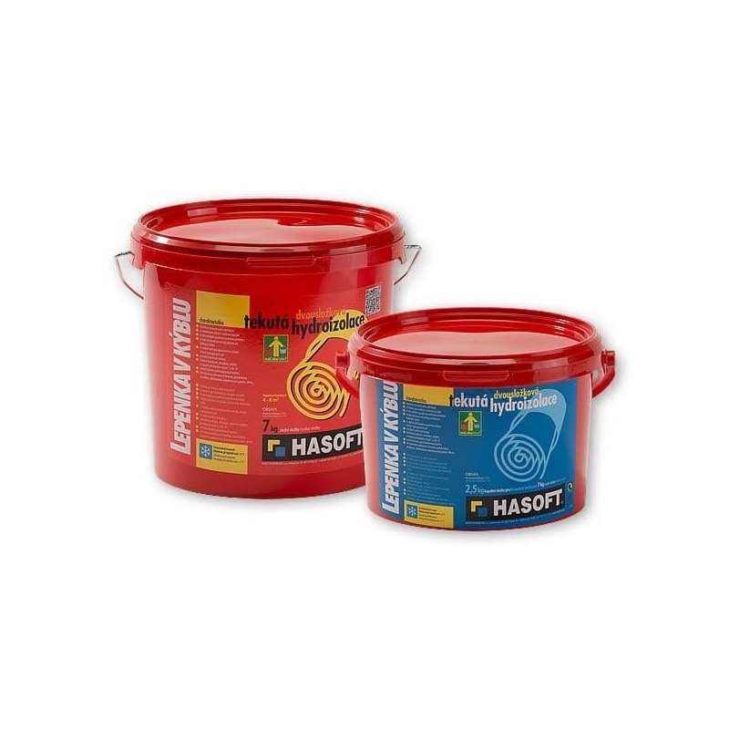 Hasoft Lepenka v kýblu Hasoft 7 kg + 2,5 l