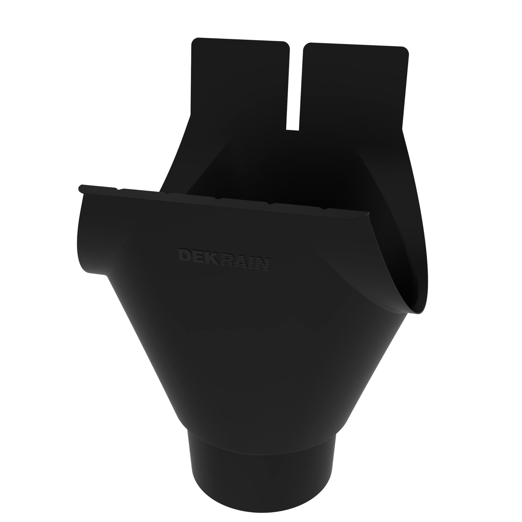 Kotlík oválný DEKRAIN ROBUST 330/100 RAL 9005 černá