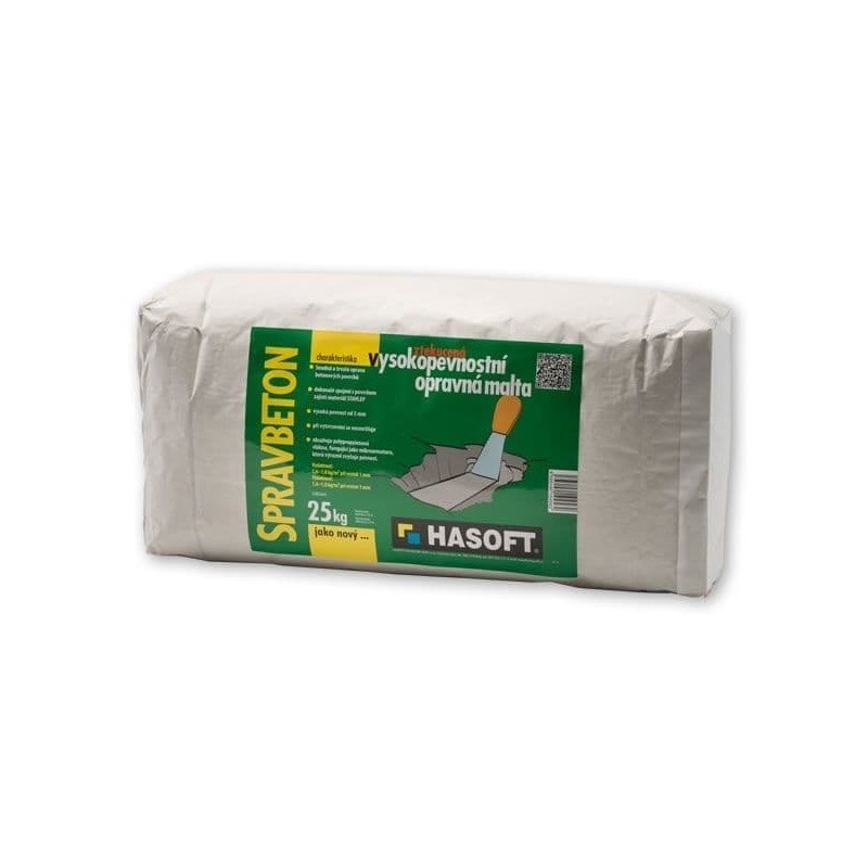 Hasoft Opravná cementová malta Hasoft SPRAVBETON 25 kg