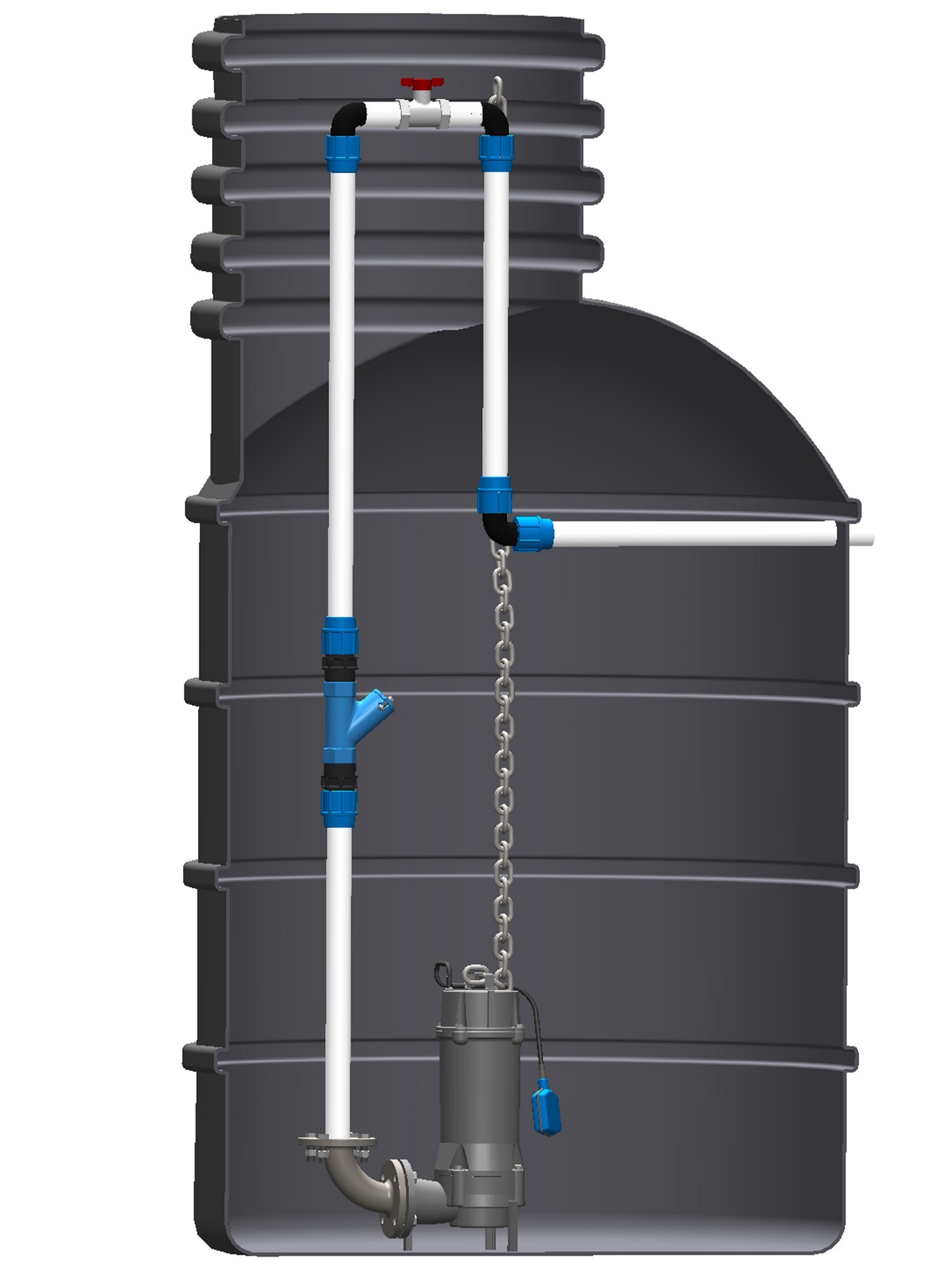 Set s šachtou Pumpa Black line Box 1 VP 40BLC1.1S kabel 15 m 230 V