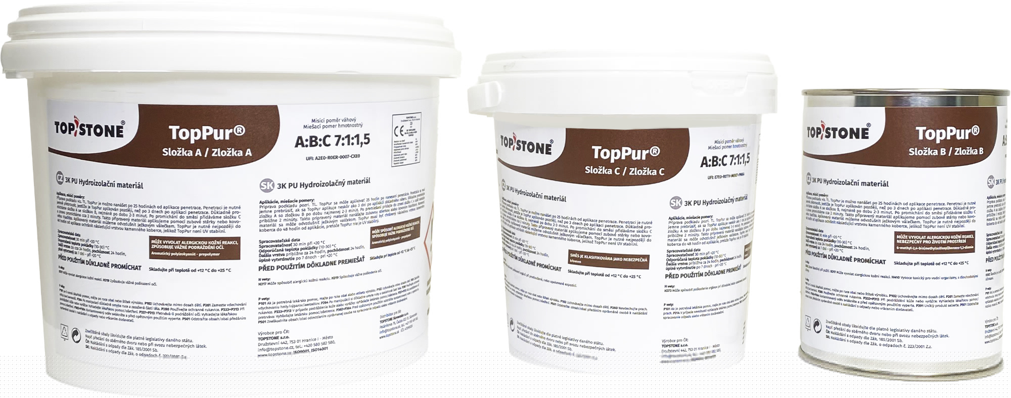 Hydroizolace TopStone TopPur 2,5 kg