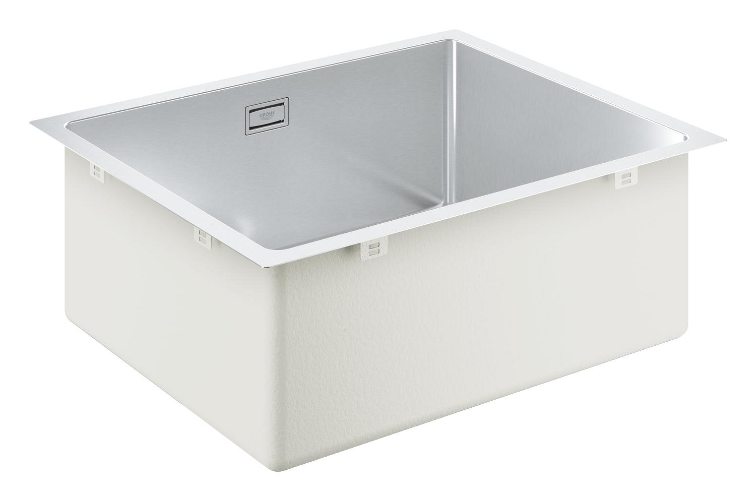 Dřez nerezový Grohe K700U 550×450 mm kartáčovaná nerez 31574SD1