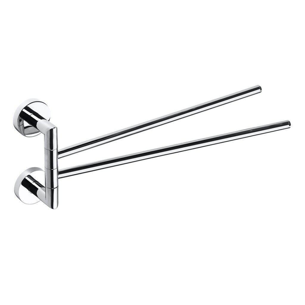 Držák ručníků dvojitý otočný Bemeta Omega 450 mm chrom