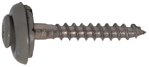 Šroub klemp. GUNNEX INOX S15 T20 4,5×35 mm RAL 9006 25 ks