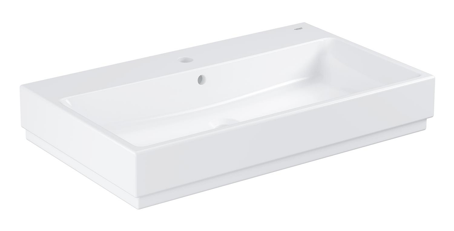 Umyvadlo na desku Grohe Cube Ceramic 800×490 mm s otvorem 3947600H