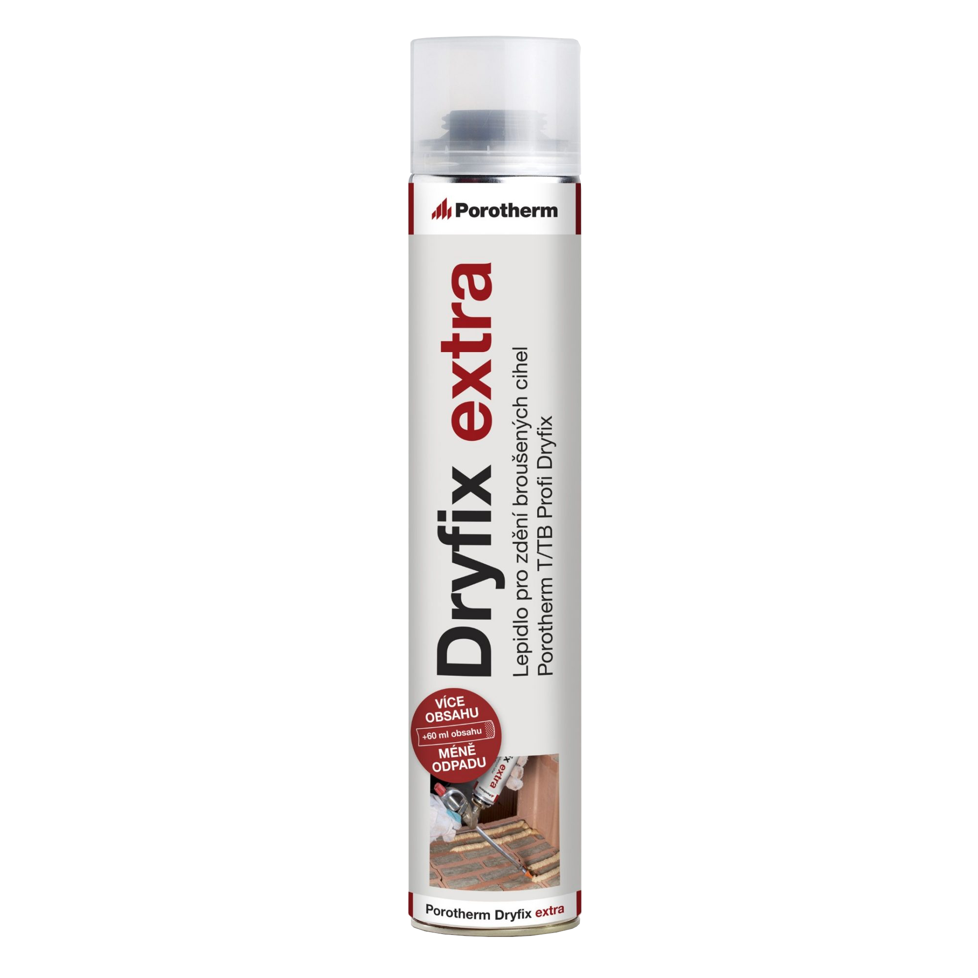 Pěna zdicí Porotherm Dryfix extra 810 ml