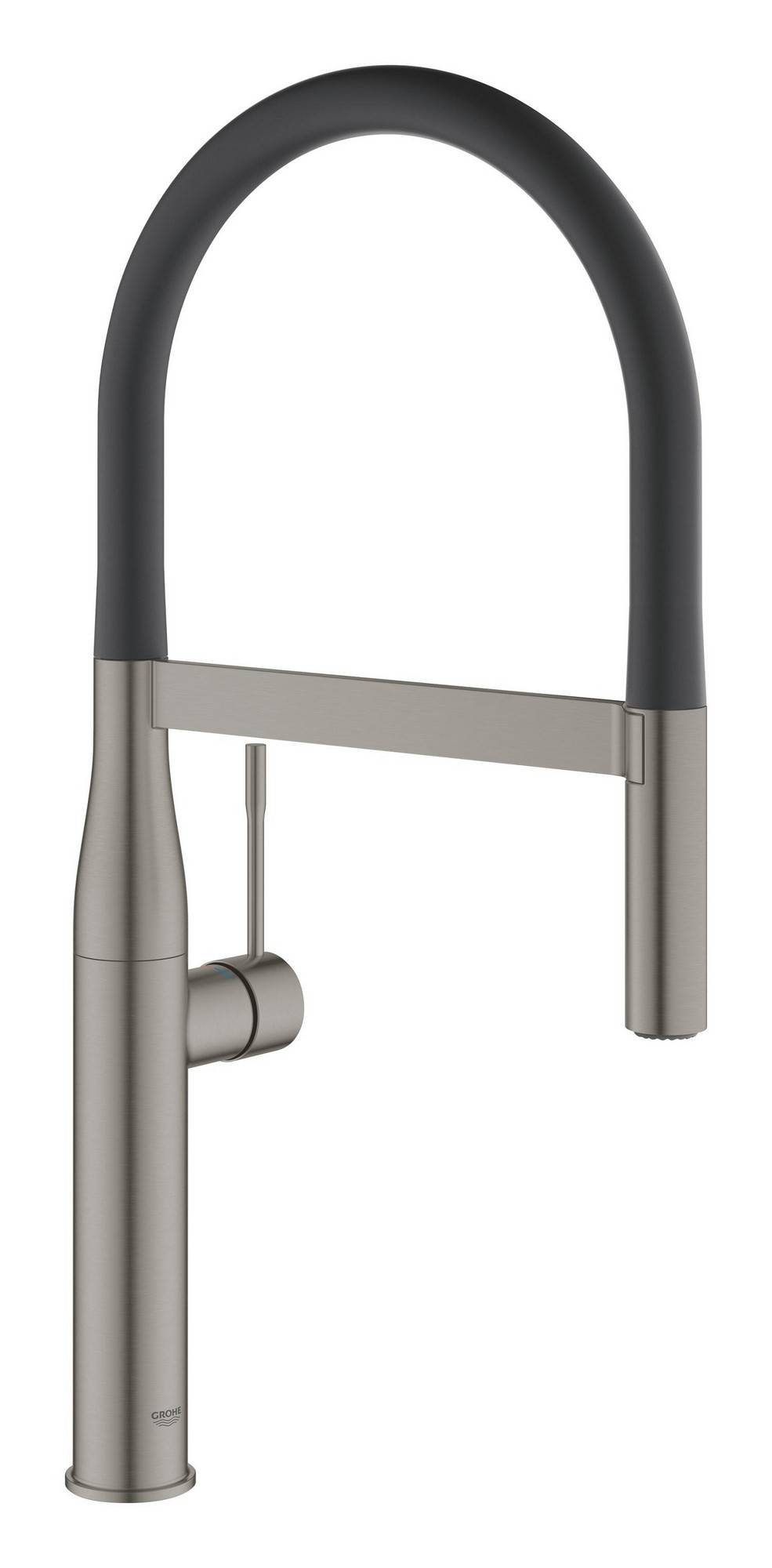 Baterie dřezová stojánková Grohe Essence kartáčovaný Hard Graphite 30294AL0