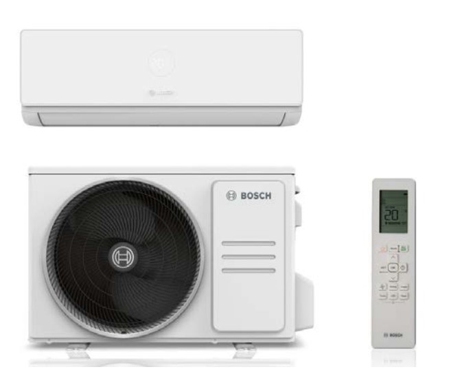 Klimatizace sestava vnitřní a venkovní jednotky Bosch Climate CL4000i-Set 35 WE 3,5 kW SPLIT