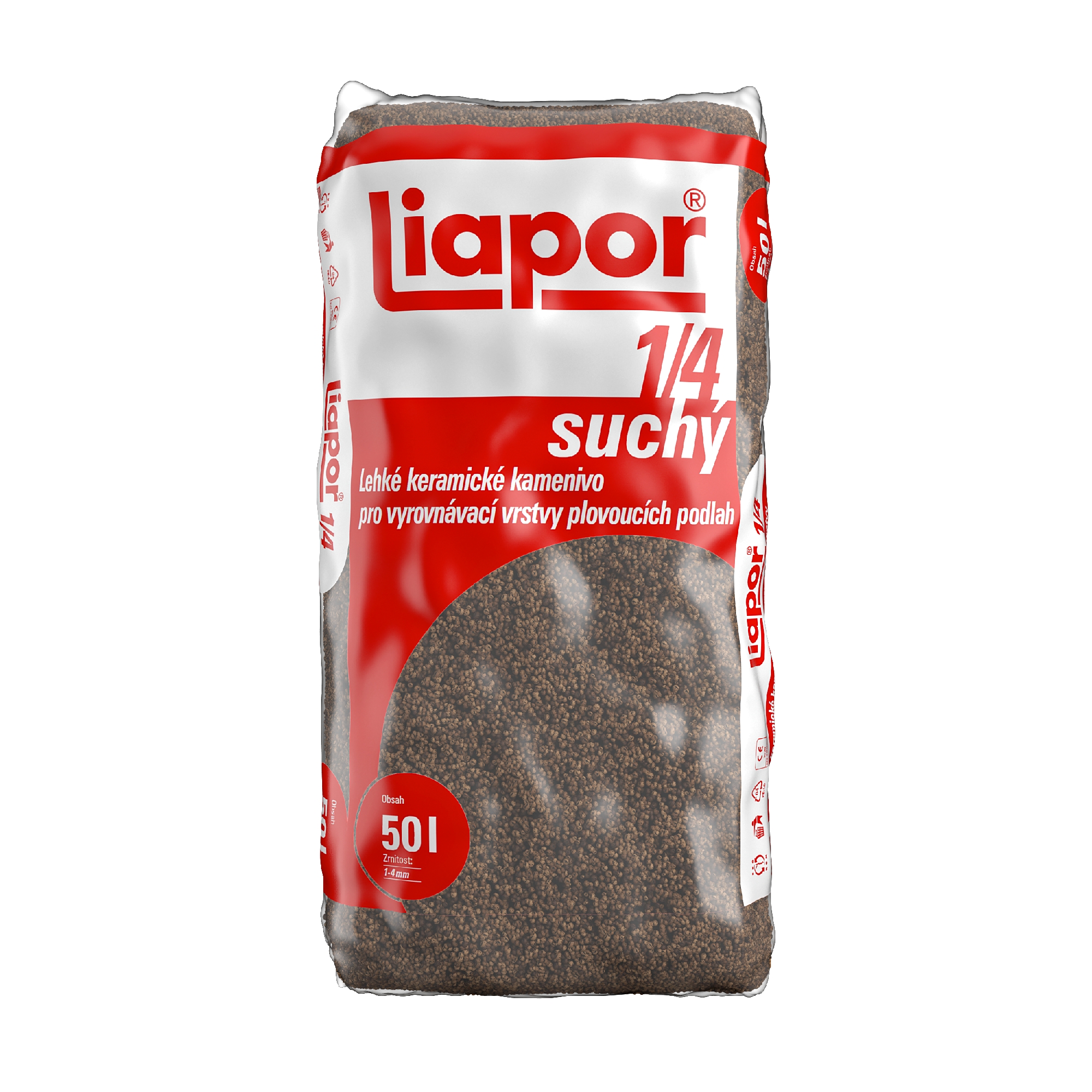 Kamenivo keramické Liapor 1–4 mm 50 l