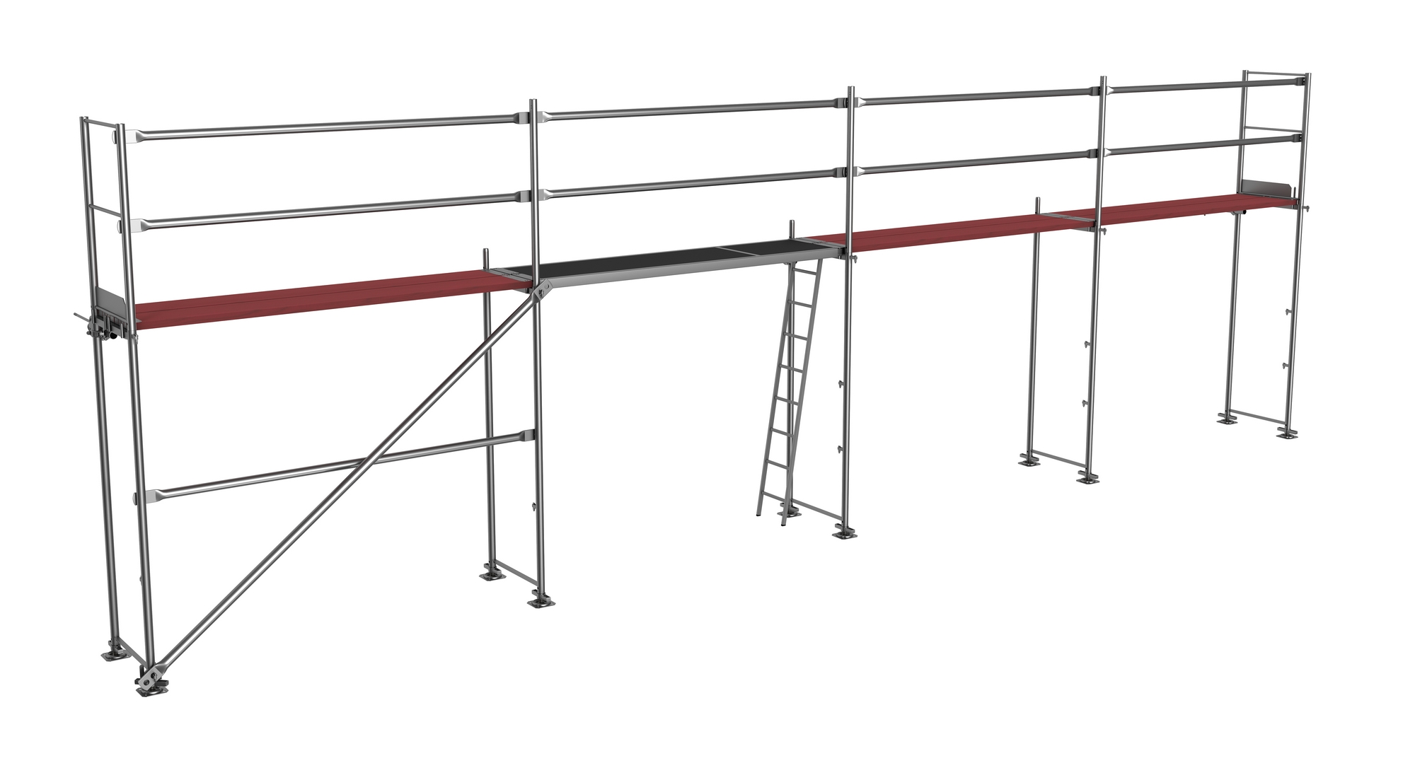 Sestava lešení Plettac PD70 52,8 m2