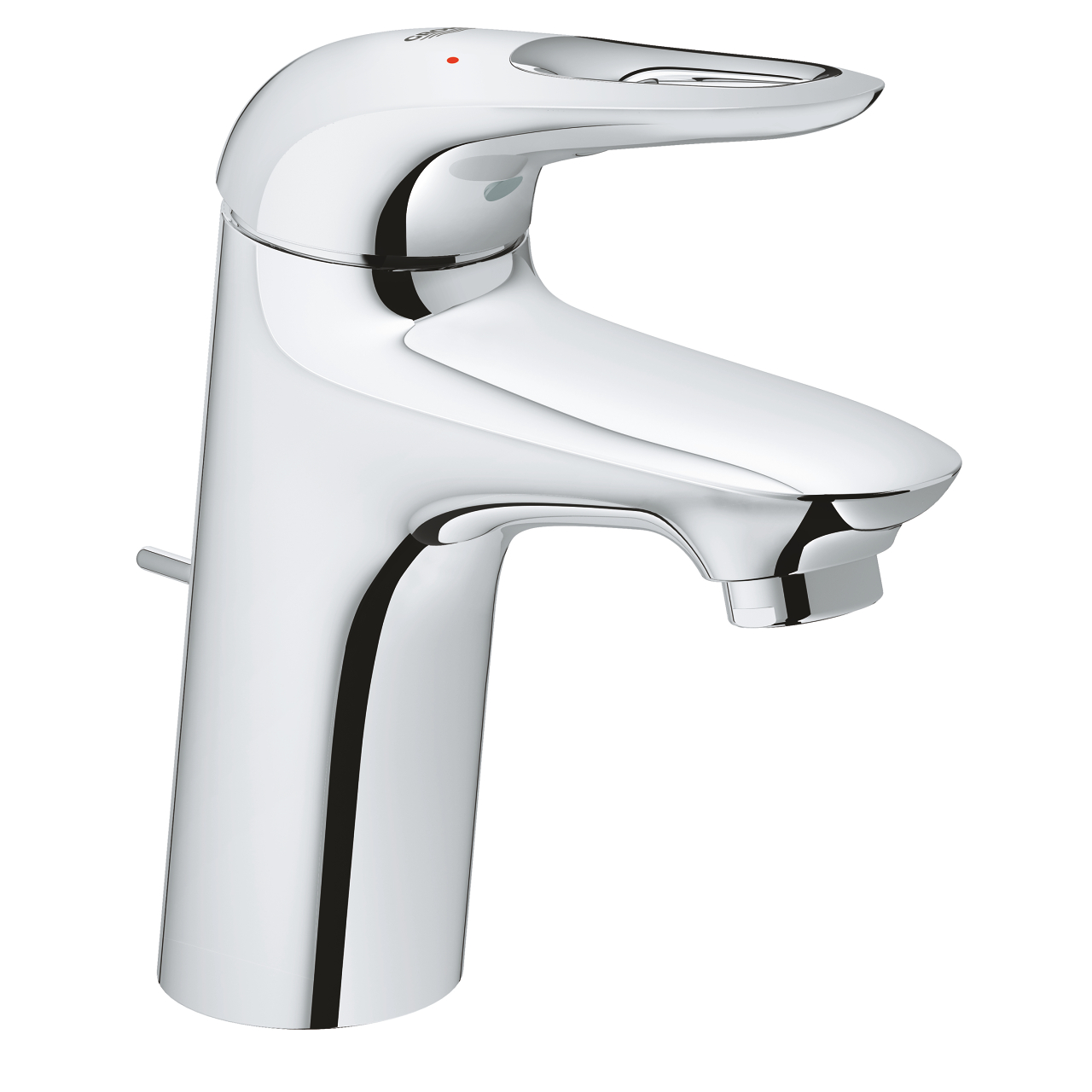 Levně Baterie umyvadlová stojánková Grohe EUROSTYLE 33558003 S s výpustí chrom