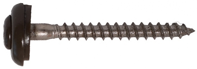 Šroub klemp. GUNNEX INOX S15 T20 4,5×45 mm RAL 8017 25 ks
