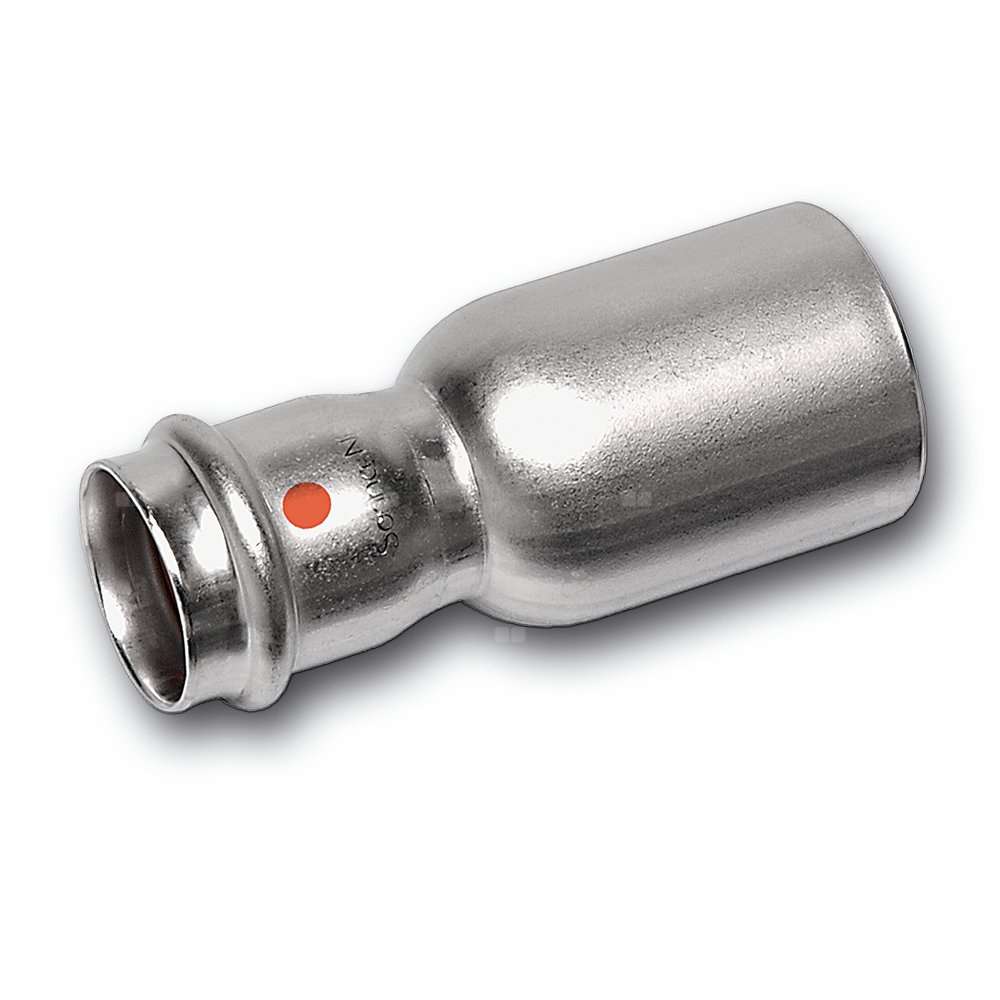Vsuvka přechodová lisovací Sanha NiroTherm 91243G 22 mm × 3/4" vnější závit