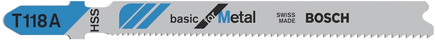 Plátek pilový Bosch T 118 A Basic for Metal 5 ks