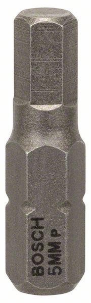 Bit šroubovací Bosch Extra-Hart HEX5 25 mm 3 ks