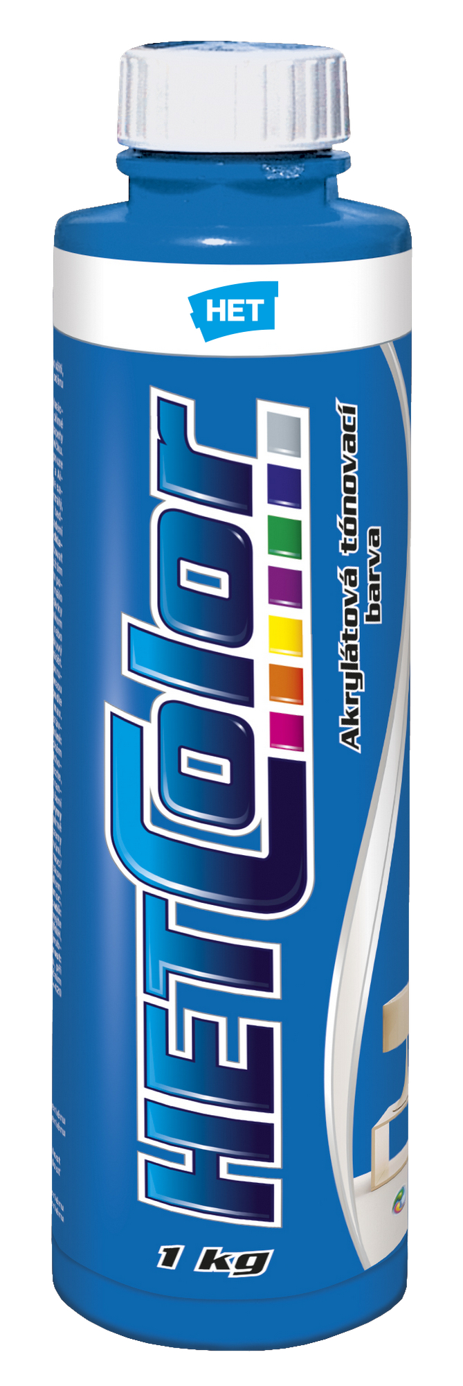 Barva tónovací HET Hetcolor modrá 1 kg