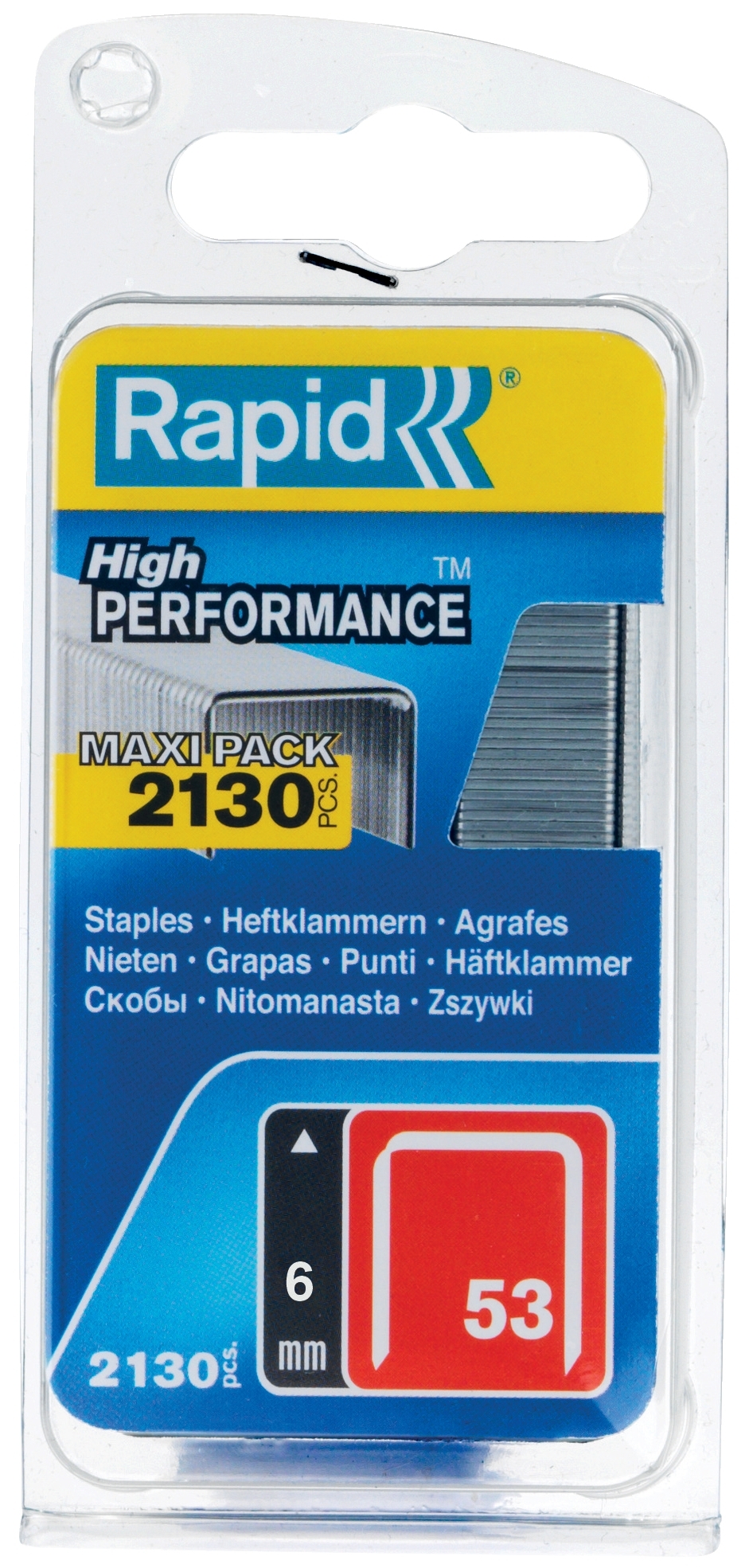 Spony Rapid High Performance 53 11,3×6×0,7 mm 2 130 ks