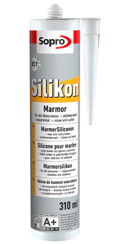 Tmel silikonový Sopro MSI transparentní 310 ml