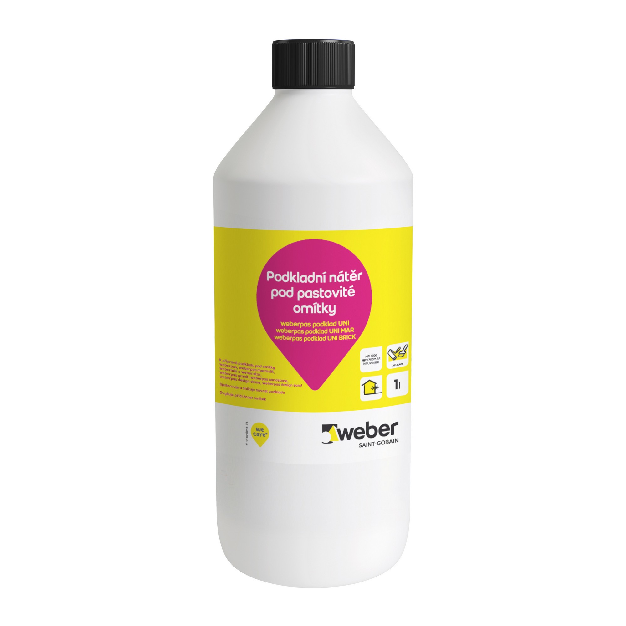 Penetrace weberpas podklad UNI modrá 1 kg